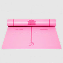 Load image into Gallery viewer, 1830*680*4mm Natural Rubber Professional Non-slip Widened Yoga Mat Fitness Mat Esterilla Yoga Exercise Mat Gym Mat