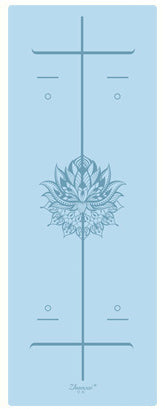 2019 Position Line More Longer  Natural Rubber Non-Slip Tapete Yoga Suede Fabric Lose Weight Exercise Mat Fitness Yoga Mat