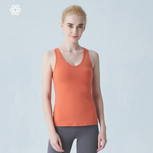 Load image into Gallery viewer, Women Yoga Shirts Vest Ladies Girls Sleeveless Crop Top Sports Shirts Professional Fitness Gym Workout Running Slim Top