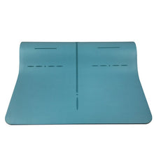 Load image into Gallery viewer, Natural Rubber Yoga Mat High-end 4.5MM Beginner Professional Anti-slip Fitness Mat Widened 68cmPU Body Line Yoga Mat