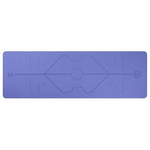 Load image into Gallery viewer, 1830*610*6mm TPE Fitness Yoga Mat Met Tasteless Anti-slip Sports Gym Pads with Position Line Gymnastiek Matten for Beginner