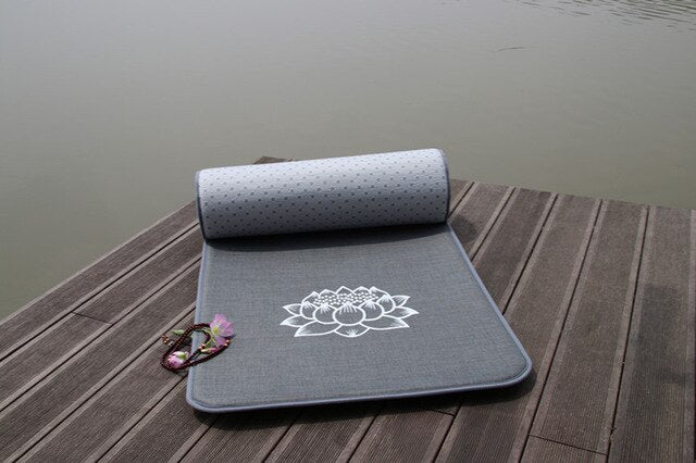 Four Seasons Bast Fiber Prayer Meditation Mat Cushion, Worship Cushion 108 Buddha Mat Super Smooth Yoga Mat Cushion 60*250CM