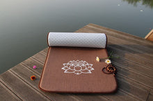 Load image into Gallery viewer, Four Seasons Bast Fiber Prayer Meditation Mat Cushion, Worship Cushion 108 Buddha Mat Super Smooth Yoga Mat Cushion 60*250CM