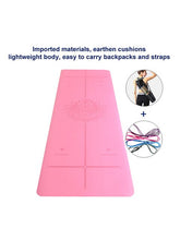 Load image into Gallery viewer, 1830*680*5mm TPE Yoga Mat Non-Slip Sport Gym Soft Pilates Mats Natural Rubber Acupressure Workout Fitness Exercise Mat For Gym