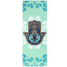 Load image into Gallery viewer, Natural Rubber Printed Yoga Mat 3.5MM Eco-fridenly Anti -Skid Fitness Mat Gym Pad Pilates Slim Body Building Exercise Mats