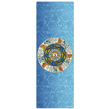 Load image into Gallery viewer, Natural Rubber Printed Yoga Mat 3.5MM Eco-fridenly Anti -Skid Fitness Mat Gym Pad Pilates Slim Body Building Exercise Mats