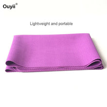 Load image into Gallery viewer, 183*61*0.15cm Convenient Carrying Folding Soft Yoga Mat Professional Yoga Fitness Sport Pads Non-slip Waterproof  Gymnastic Pads