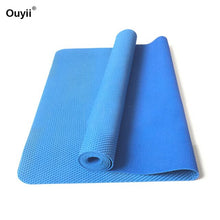 Load image into Gallery viewer, 183*61*0.15cm Convenient Carrying Folding Soft Yoga Mat Professional Yoga Fitness Sport Pads Non-slip Waterproof  Gymnastic Pads