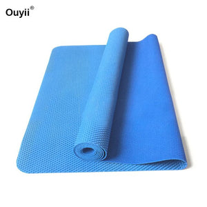 183*61*0.15cm Convenient Carrying Folding Soft Yoga Mat Professional Yoga Fitness Sport Pads Non-slip Waterproof  Gymnastic Pads