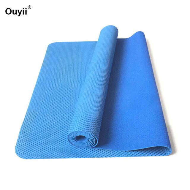 183*61*0.15cm Convenient Carrying Folding Soft Yoga Mat Professional Yoga Fitness Sport Pads Non-slip Waterproof  Gymnastic Pads