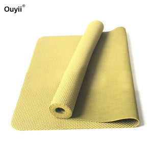 183*61*0.15cm Convenient Carrying Folding Soft Yoga Mat Professional Yoga Fitness Sport Pads Non-slip Waterproof  Gymnastic Pads