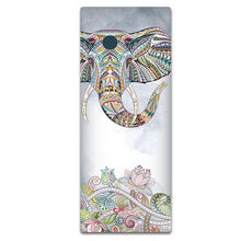 Load image into Gallery viewer, free shipping heat transfer printing high quality natural rubber yoga mat with soft surface,