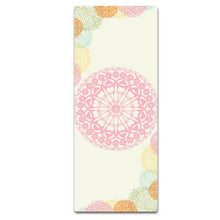 Load image into Gallery viewer, free shipping heat transfer printing high quality natural rubber yoga mat with soft surface,