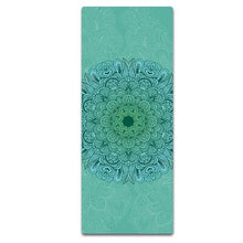 Load image into Gallery viewer, free shipping heat transfer printing high quality natural rubber yoga mat with soft surface
