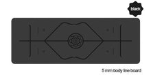 Load image into Gallery viewer, Natural rubber PU yoga mat professional sports fitness non-slip black large