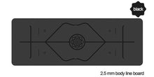 Load image into Gallery viewer, Natural rubber PU yoga mat professional sports fitness non-slip black large