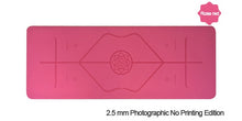 Load image into Gallery viewer, Natural rubber PU yoga mat professional sports fitness non-slip black large