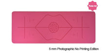 Load image into Gallery viewer, Natural rubber PU yoga mat professional sports fitness non-slip black large