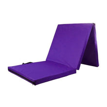 Load image into Gallery viewer, Outdoor Portable Gymnastics Mat Folding Panel PVC Yoga Mats Stretching Fitness Exercise Tumbling Rolling Pad Camping Damp Proof
