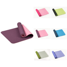 Load image into Gallery viewer, Yoga Mat TPE Classic Pro Yoga Mat TPE Eco Friendly Non Slip Fitness Exercise Mat Fitness Accessory