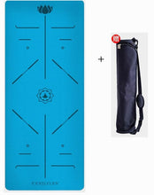 Load image into Gallery viewer, 185X68cm Natural PU Yoga Mat Fitness Gym Sports Mats Pilates Exercise Pads Non-slip Yoga mats 3mm Absorb Sweat Odorless big size