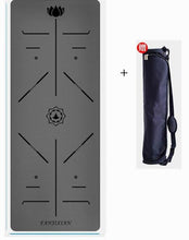 Load image into Gallery viewer, 185X68cm Natural PU Yoga Mat Fitness Gym Sports Mats Pilates Exercise Pads Non-slip Yoga mats 3mm Absorb Sweat Odorless big size