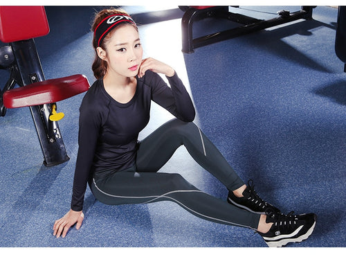 Casual Quick-drying Fitness Pants Stretch Tight Women's Running Gym Sweatpants Yoga Pants Thin Trousers colorvalue ff