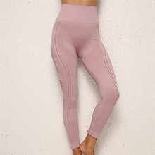 Load image into Gallery viewer, Hot Women Yoga Pants Seamless Tight Fitness Exercise Running Hip Lifting Bottoming Pants  MVI-ing