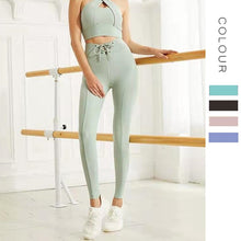 Load image into Gallery viewer, Women's Sports Lycra leggings High Waist Legency Fitness Sports Leggings Tummy Control Yoga Pant Gym Breathable Sportswear S-XL