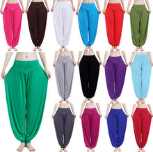 Load image into Gallery viewer, 16 Colors Modal Yoga Pants Women Loose Dance Pants Free Shipping