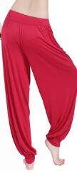 16 Colors Modal Yoga Pants Women Loose Dance Pants Free Shipping