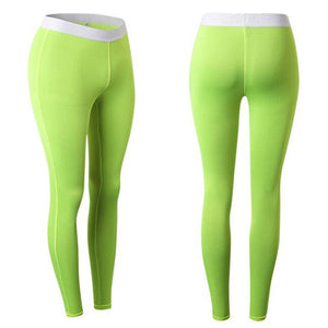 100pcs Women Shapers Sport Tight GYM Fitness Running Ankle-Length Pants,Curves Slim Quick-dry Wicking Elastic YOGA Cropped Pants