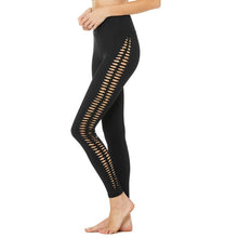 Load image into Gallery viewer, New Season Custom Micro Laser Cuts Decorates Yoga Leggings Soft Sport Fitness