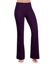 Load image into Gallery viewer, NWT 2019 Power Flex Boot Cut Yoga Pants Tummy Control Workout Running Exercie Gym Cleggings 4 Way Stretch Boot Leg Yoga Pants