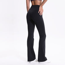 Load image into Gallery viewer, NWT 2019 Power Flex Boot Cut Yoga Pants Tummy Control Workout Running Exercie Gym Cleggings 4 Way Stretch Boot Leg Yoga Pants