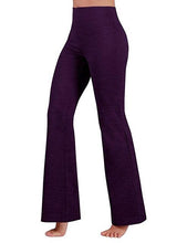 Load image into Gallery viewer, NWT 2019 Tummy Control Full Pant Boot Cut Yoga leggings workout Running Exercie Gym leggings 4 Way Stretch Boot Leg Yoga Pants