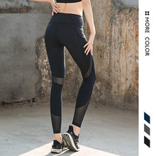 Load image into Gallery viewer, Yoga Pants Women Leggings for Fitness Mesh Patchwork Push Up Legging Gym Booty Sport Tights Sportswear Running Leggings  Female