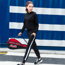 Load image into Gallery viewer, 2017 Mesh Tracksuit Women Fitness New Yoga Set Gym Sport Suit Running Jogging Suits Breathable Quick Dry Sportswear Clothes Suit