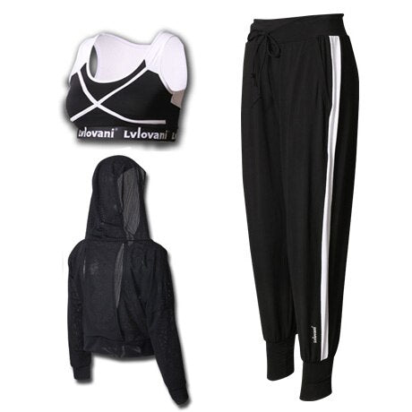 2017 Mesh Tracksuit Women Fitness New Yoga Set Gym Sport Suit Running Jogging Suits Breathable Quick Dry Sportswear Clothes Suit