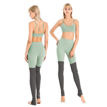 Load image into Gallery viewer, New Women Sport Suit Gym Yoga Sets 2 Pcs Women Tracksuits Fitness Running Gym Sportswear Female Slimming Gym Workout Clothing