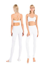 Load image into Gallery viewer, New Women Sport Suit Gym Yoga Sets 2 Pcs Women Tracksuits Fitness Running Gym Sportswear Female Slimming Gym Workout Clothing