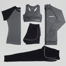 Load image into Gallery viewer, Autumn summer new yoga set five-piece slimming quick-drying fitness clothes outdoor running fitness five-piece