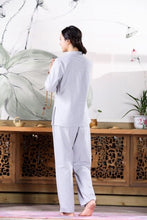 Load image into Gallery viewer, 2019 women yoga suit loose set ladies linen outdoor yoga clothes zen meditation clothing yoga set gym wear embroidery