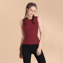 Load image into Gallery viewer, Backless Sports Shirts Women Tank Tops Fitness Crop Top Bandage Workout Shirts Yoga Top Sportswear Women&#39;s Clothes Activewears