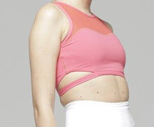 Load image into Gallery viewer, Loryta ILLUSION BRA Fitness Wear Yoga Wear Sports Tops Women's Illusion Bust Gauze design, breathable perspiration