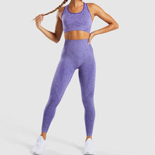 Load image into Gallery viewer, Tracksuit For Women High Elasticity Sexy Fitness Suit Breathable Quick Drying Yoga Set Workout Running Sport Clothes For Women