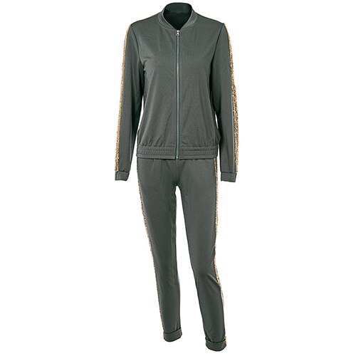 2019 New Women Yoga Set Sequin 2 Piece Set Running Set Workout Clothes for Women Suit Gym Trainning Set Clothing Gym Sportswear