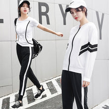 Load image into Gallery viewer, Yoga Set Women Fitness Clothing Sportswear Women Tracksuits Women Set Gym Clothing Women's Sports Suit Four Pieces