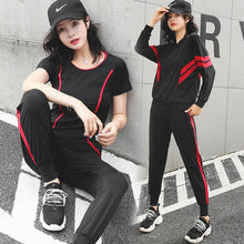 Load image into Gallery viewer, Yoga Set Women Fitness Clothing Sportswear Women Tracksuits Women Set Gym Clothing Women's Sports Suit Four Pieces