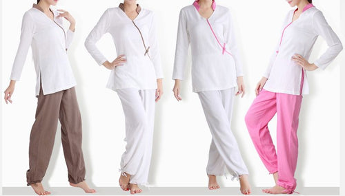 4colors new cotton&linen suits spring&summer women yoga clothes fitness uniforms yoga meditation lay clothing sets